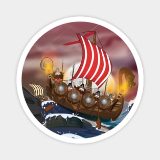 Viking Ship Magnet